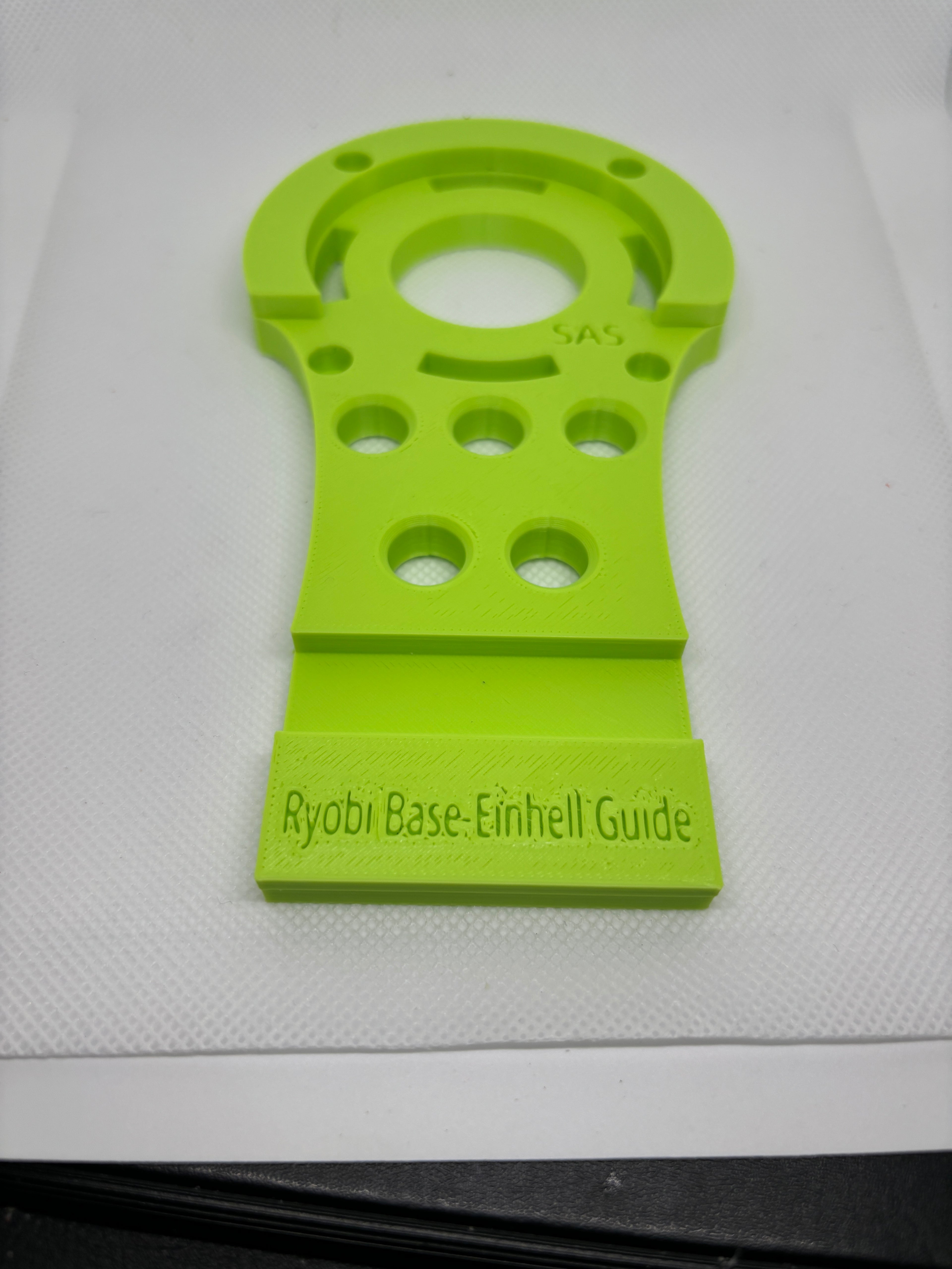 Ryobi RTR18 RTR18C R18TR P601 Plunge Base Guide Rail Adaptor to Einhell Guide Track