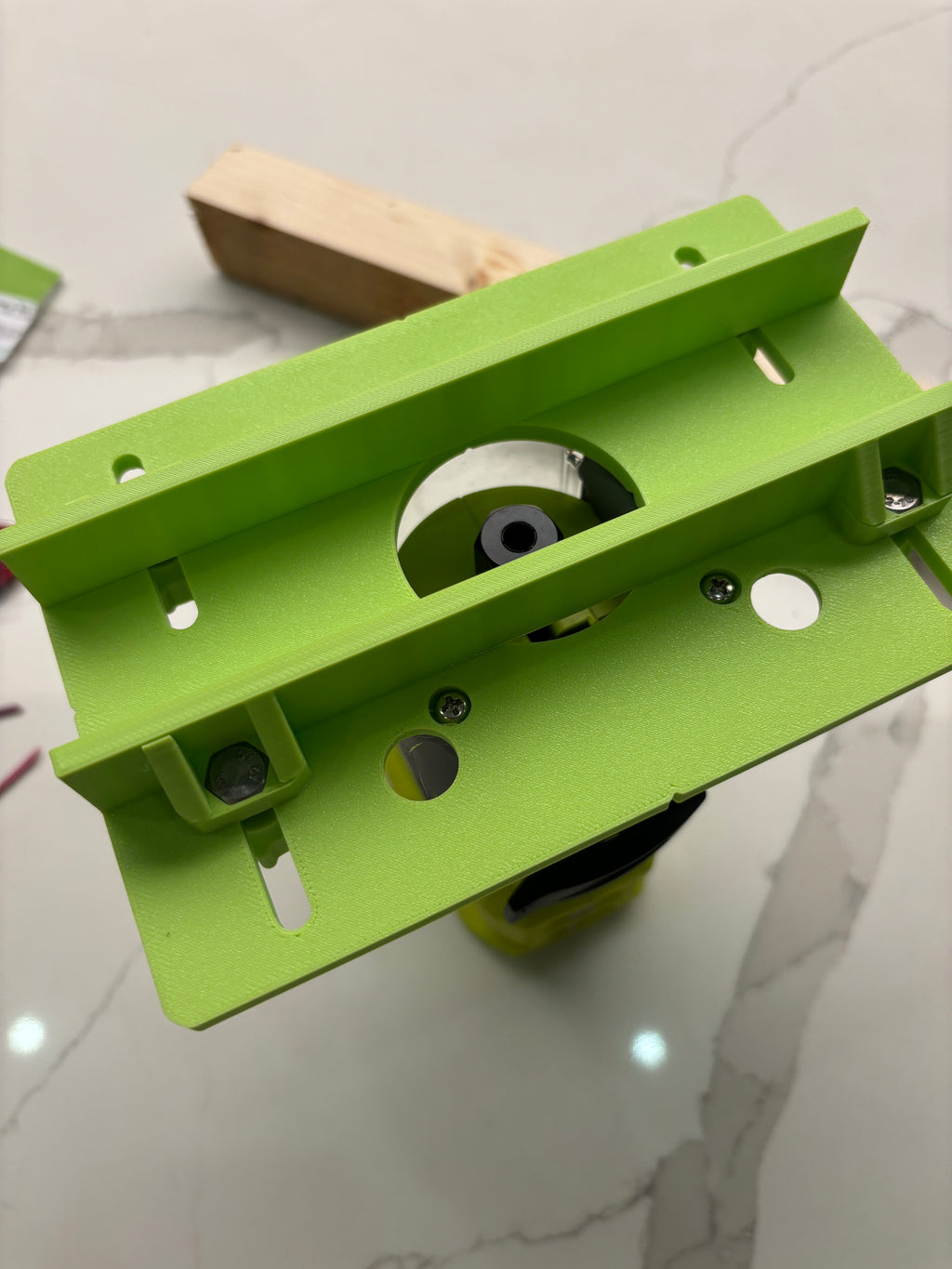 Ryobi RTR18 RTR18C R18TR P601 Router base jig for making mortises / slot mortises / grooves