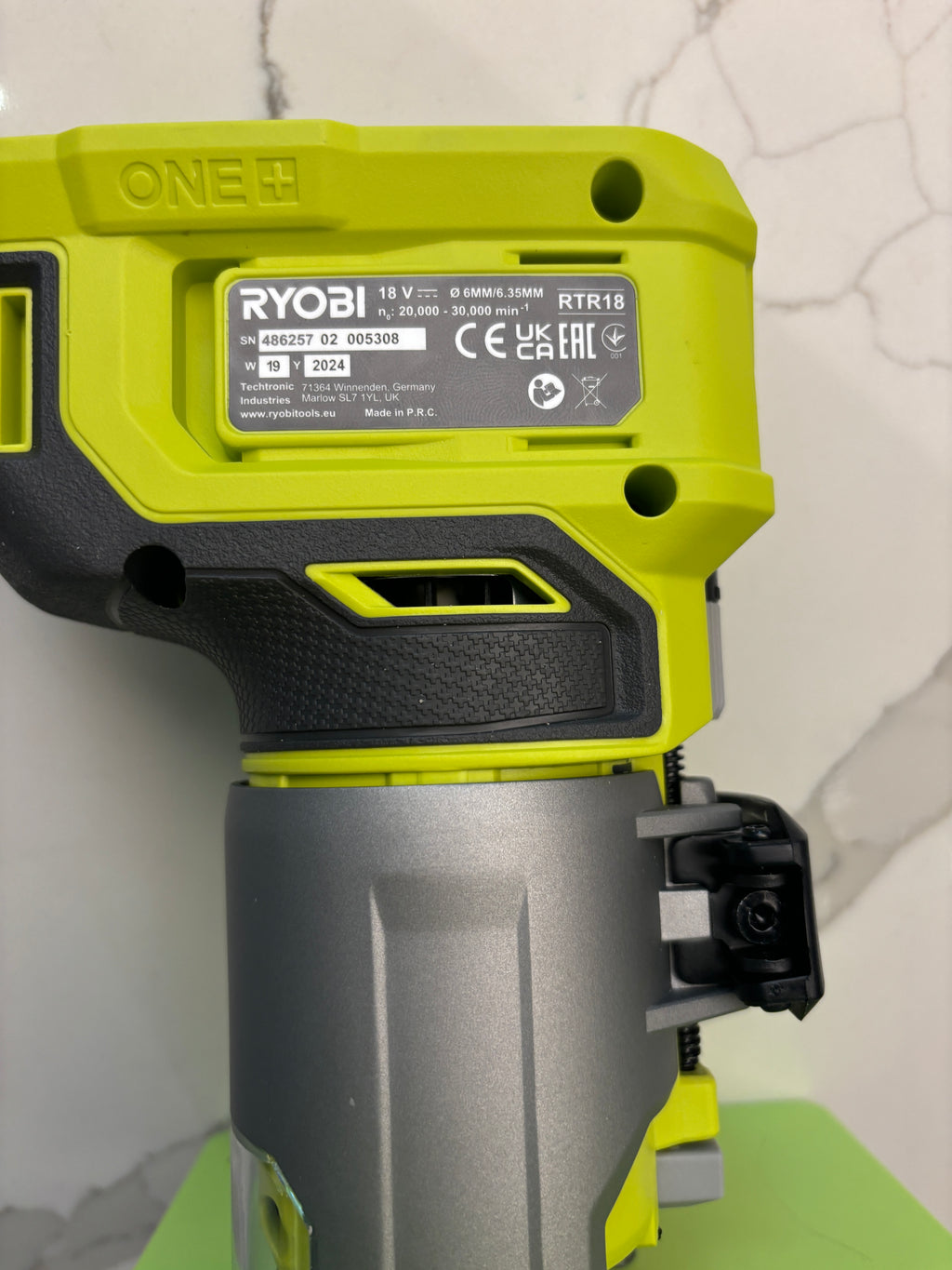 TOOLAX Mini Router Table Insert for Ryobi – Workbench-Compatible | Made in the UK
