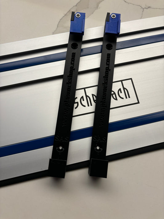 Scheppach Guide Rail Track Rack / Track Saw Wall Mounting Brackets. 1 PAIR