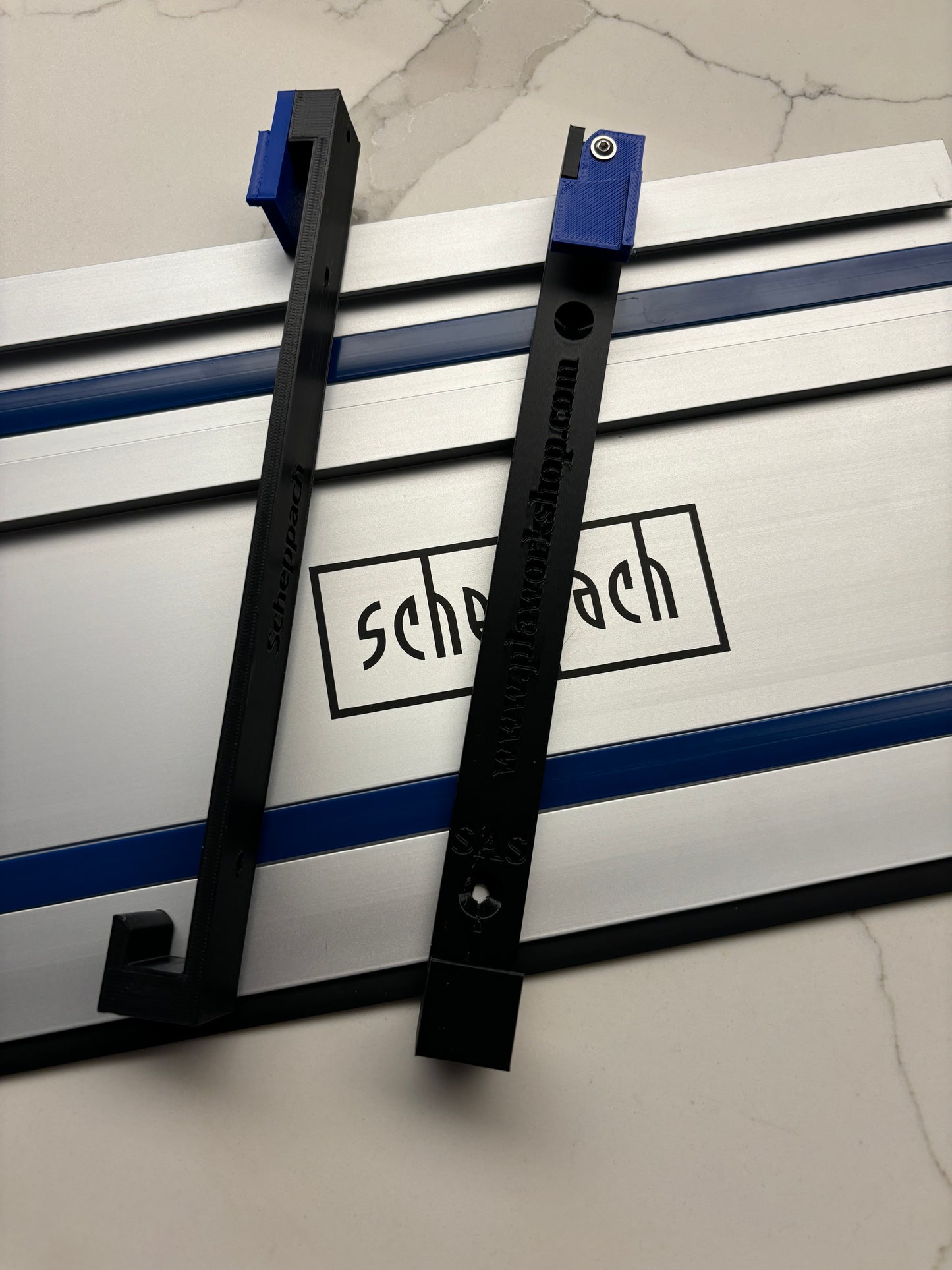 Scheppach Guide Rail Track Rack / Track Saw Wall Mounting Brackets. 1 PAIR