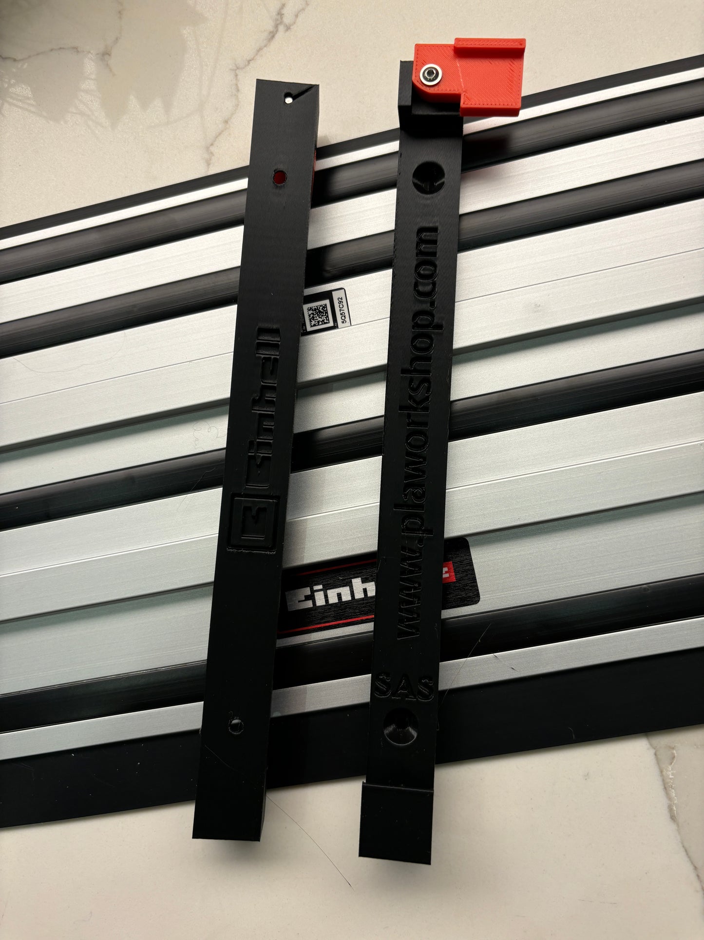 Einhell Guide Rail Track Rack / Track Saw Wall Mounting Brackets. 1 PAIR