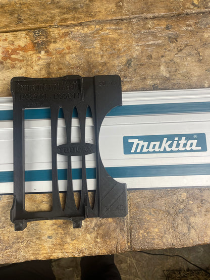 TOOLAX Adaptor to Cut Perfect 45° & 90° Angles made for Makita Circular Saw DSS610 / DSS611 – Compatible with Makita Guide Rails