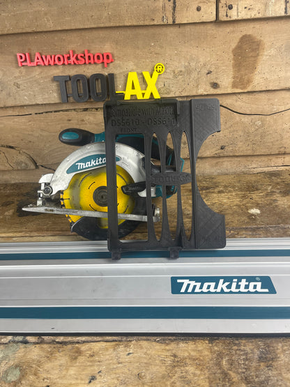 TOOLAX Adaptor to Cut Perfect 45° & 90° Angles made for Makita Circular Saw DSS610 / DSS611 – Compatible with Makita Guide Rails