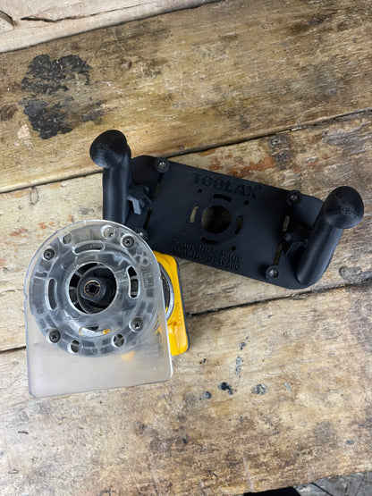 Dewalt DNP612 / DCW600 / DCW611 Router Plunge Base Jig for making mortises / slot mortises / grooves
