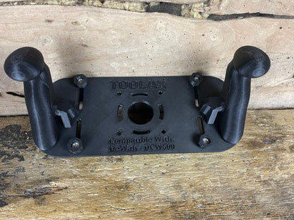 Dewalt DNP612 / DCW600 / DCW611 Router Plunge Base Jig for making mortises / slot mortises / grooves