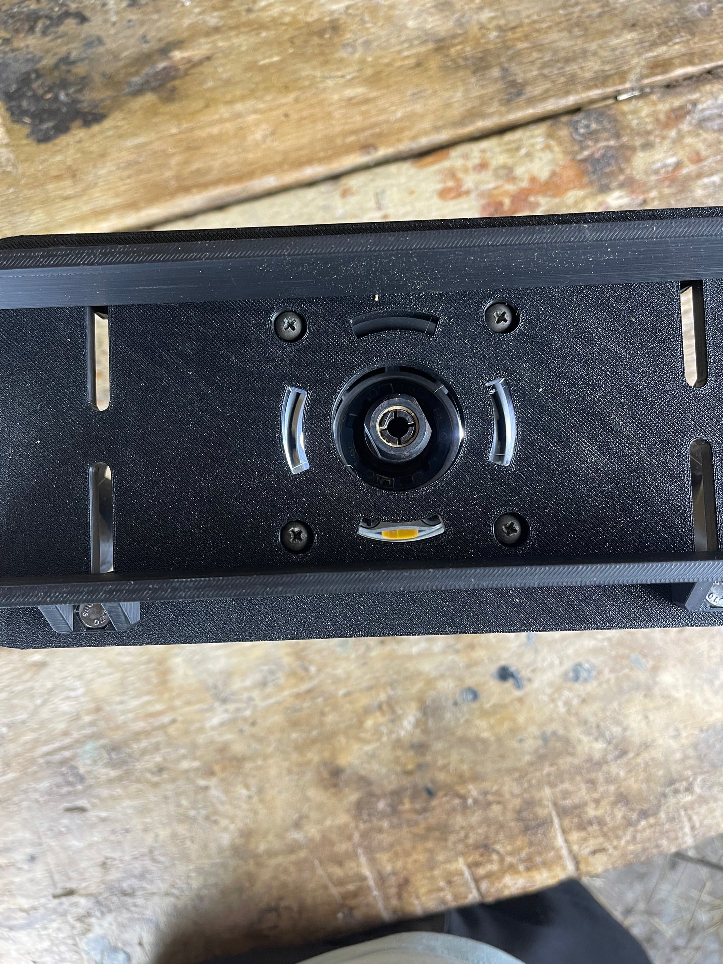 Dewalt DNP612 / DCW600 / DCW611 Router Plunge Base Jig for making mortises / slot mortises / grooves