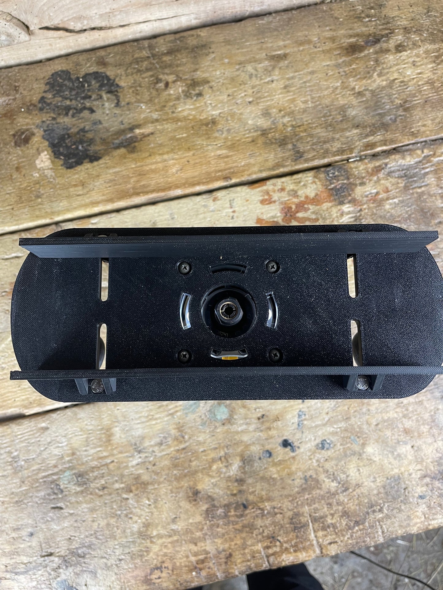 Dewalt DNP612 / DCW600 / DCW611 Router Plunge Base Jig for making mortises / slot mortises / grooves