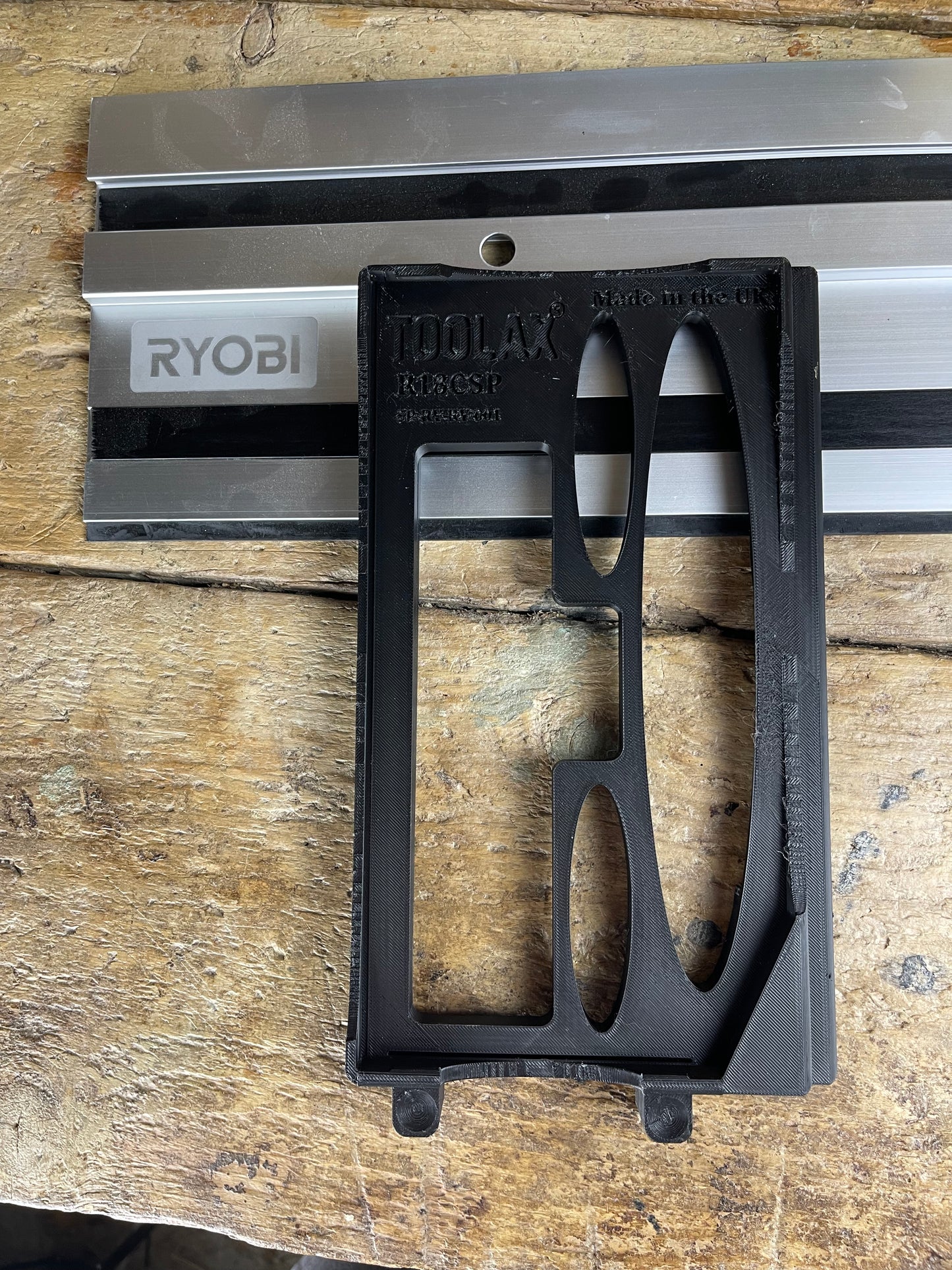 TOOLAX skid plate for Ryobi R18CSP compatible with ryobi guide rail