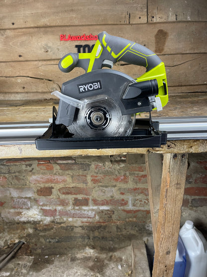 TOOLAX skid plate for Ryobi R18CSP compatible with ryobi guide rail