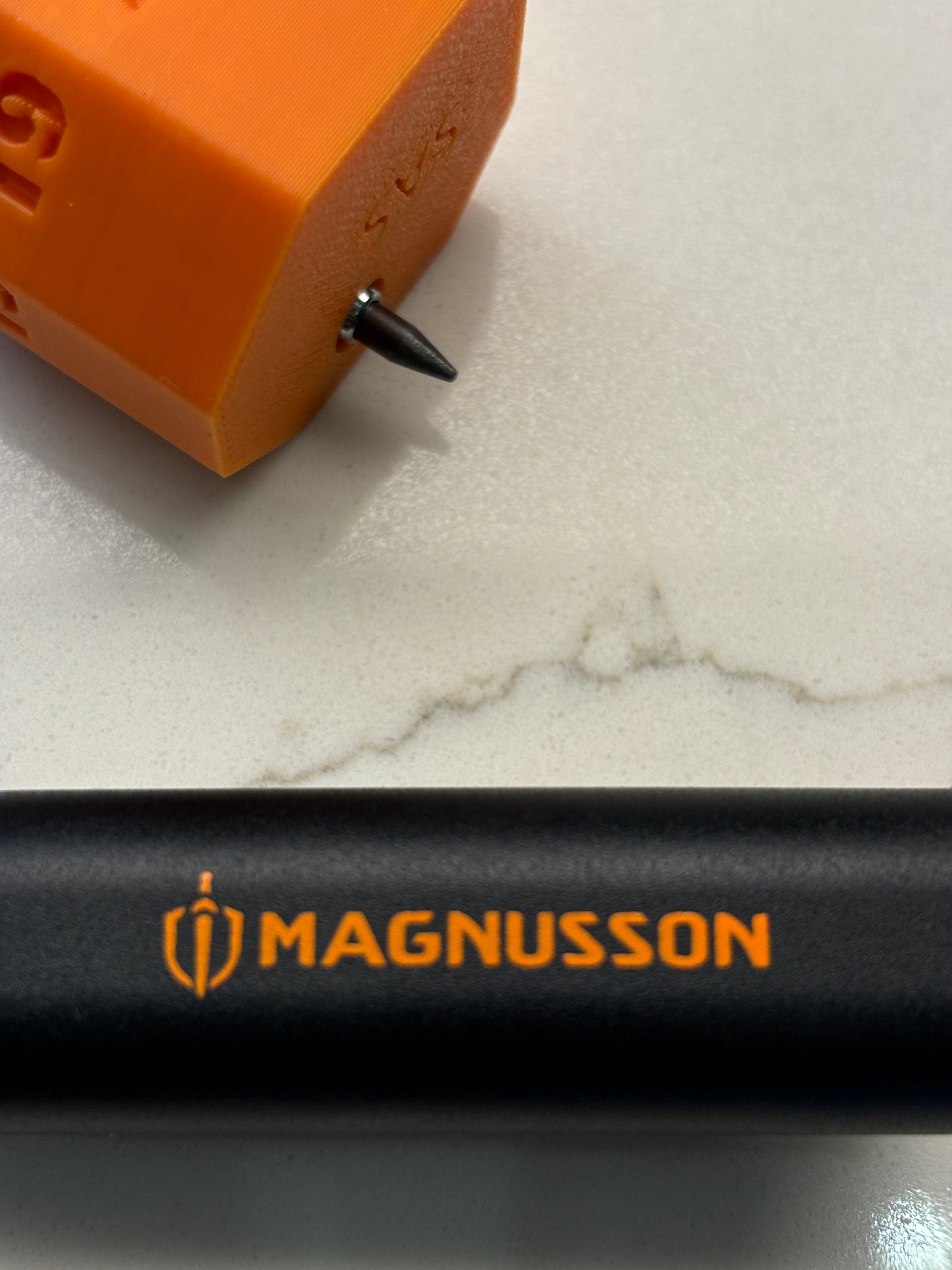 Magnusson block tool with 6mm hole for Magnusson pencils The Magnusson Block