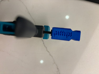 Scheppach track Saw FSN guide rail clamp feet - to fit Wolfcraft clamp (PK-2)