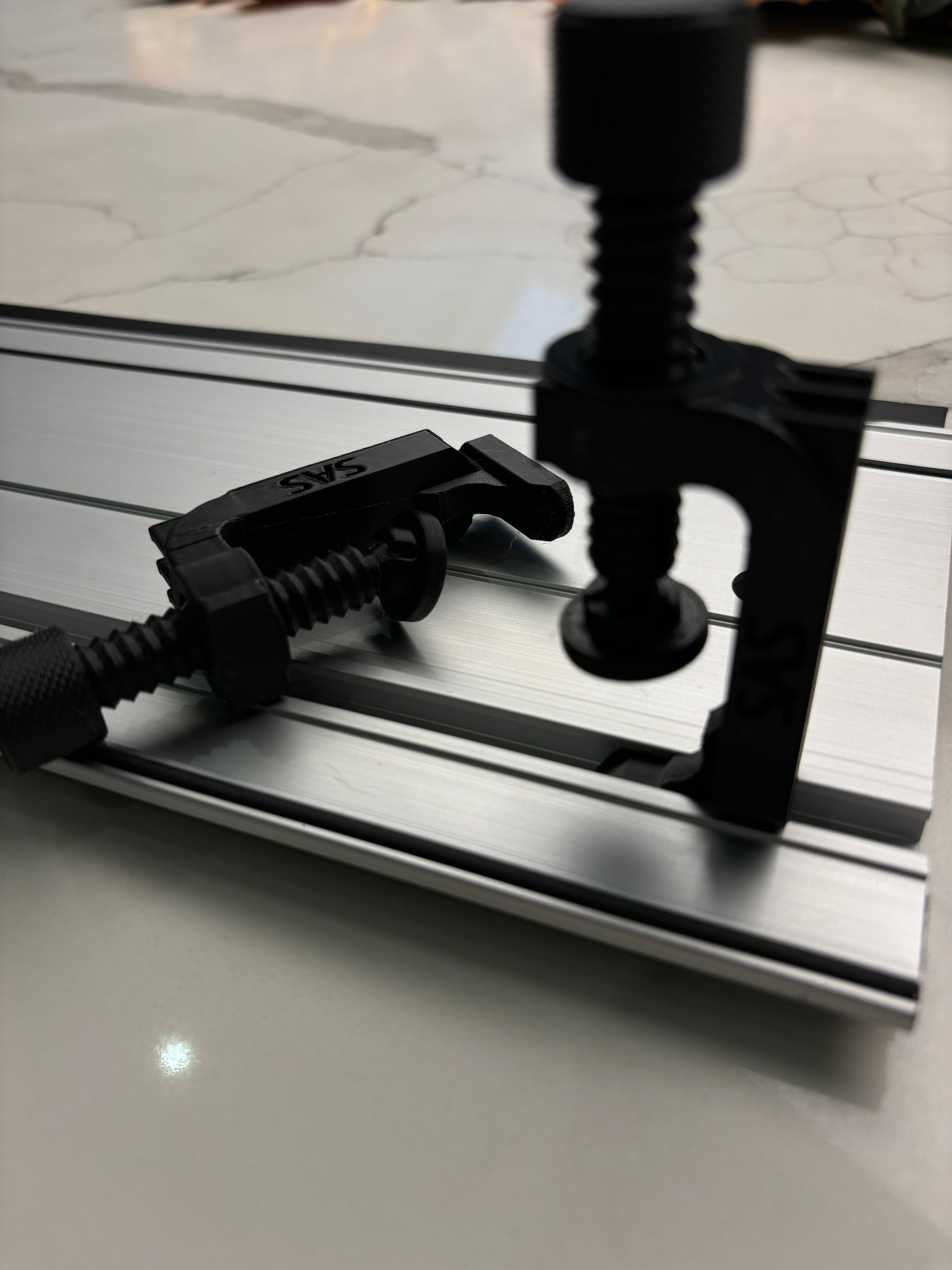 All In One Clamp G-Style - compatible with  Metabo track saw guide rail