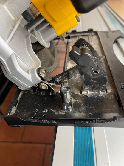 TOOLAX 45° and 90° cuts Adaptor for Dewalt Circular Saw DWE560 to fit Festool Guide rail