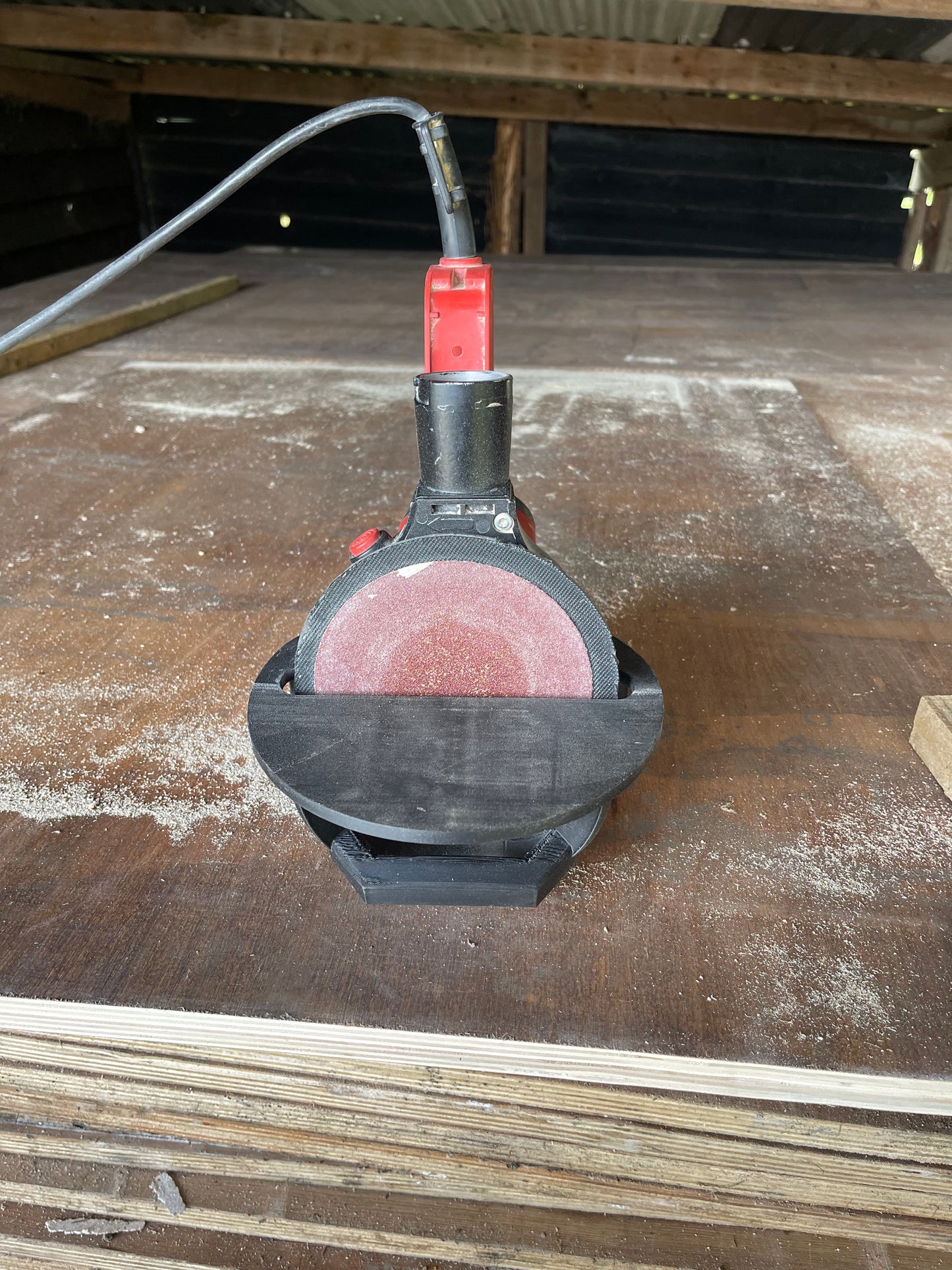 TOOLAX attachment for Mafell UT 15E 90 deg Edge Sander | Positioning Aid with Fixings