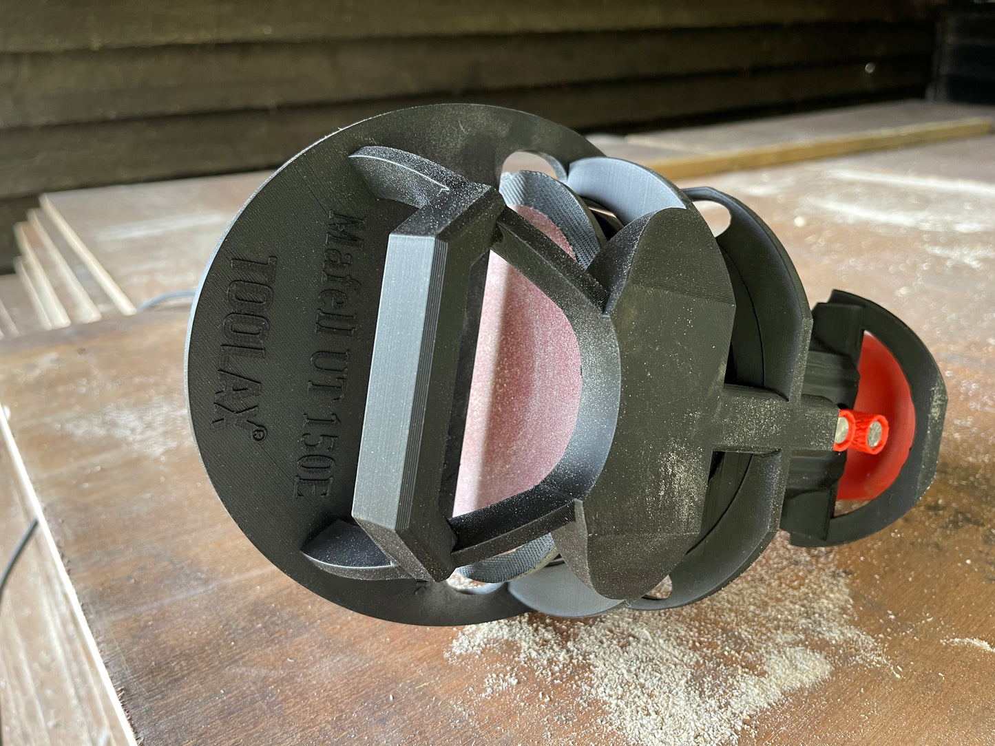 TOOLAX attachment for Mafell UT 15E 90 deg Edge Sander | Positioning Aid with Fixings