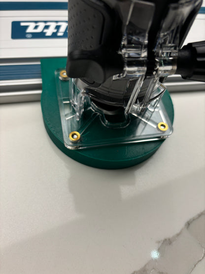 18V-8 Advanced Trim Router Plunge Base Guide Rail Adapter compatible with Makita Track / Guide Rail