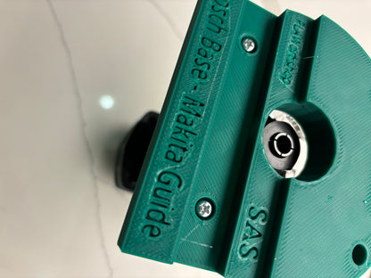 18V-8 Advanced Trim Router Plunge Base Guide Rail Adapter compatible with Makita Track / Guide Rail