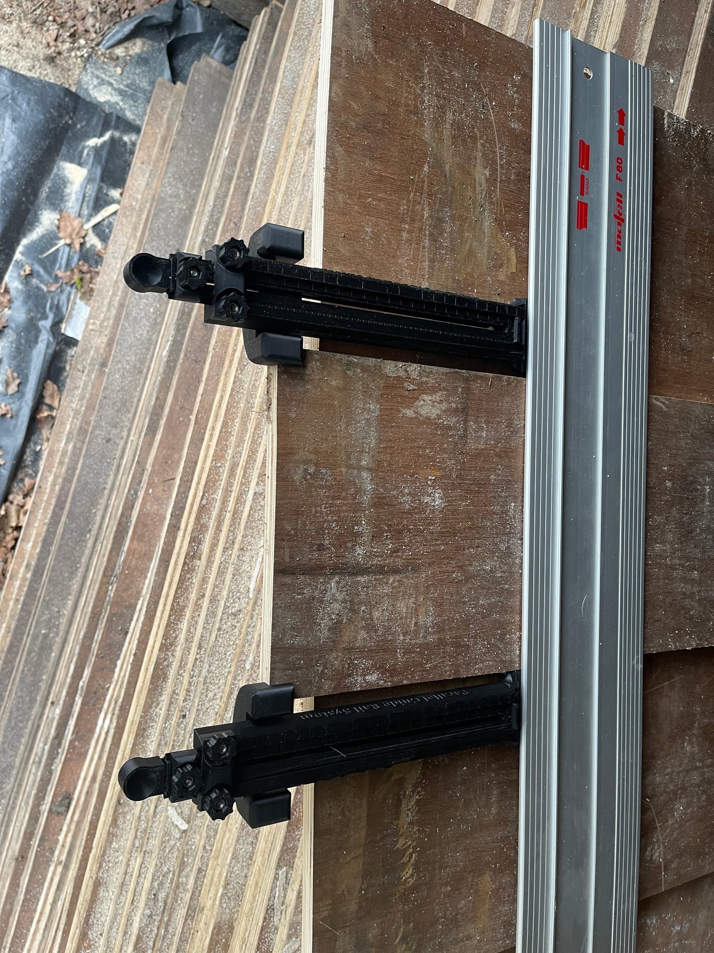 TOOLAX Parallel Guide rail system compatible with Mafell/ Bosch