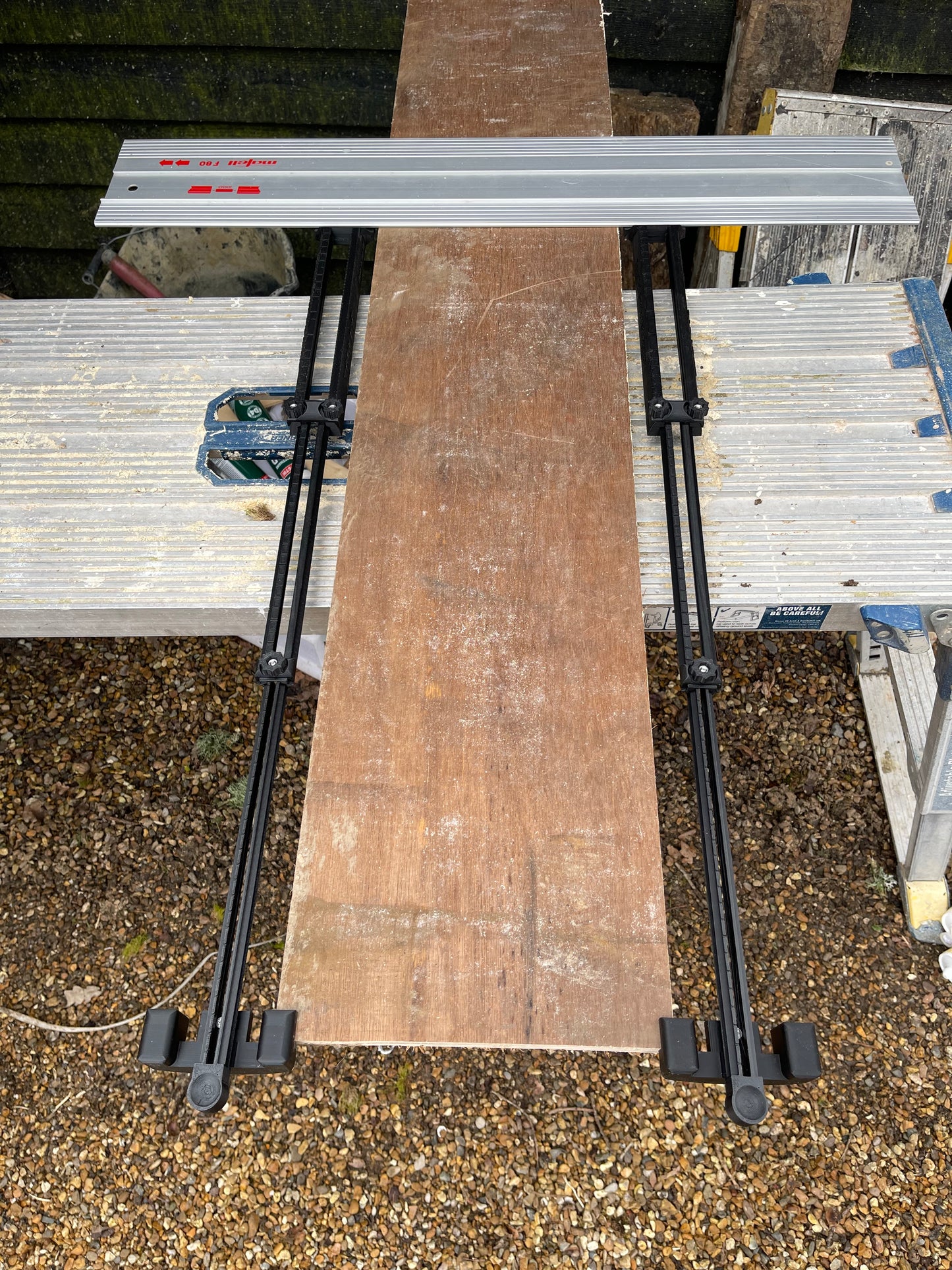 TOOLAX Parallel Guide rail system compatible with Mafell/ Bosch