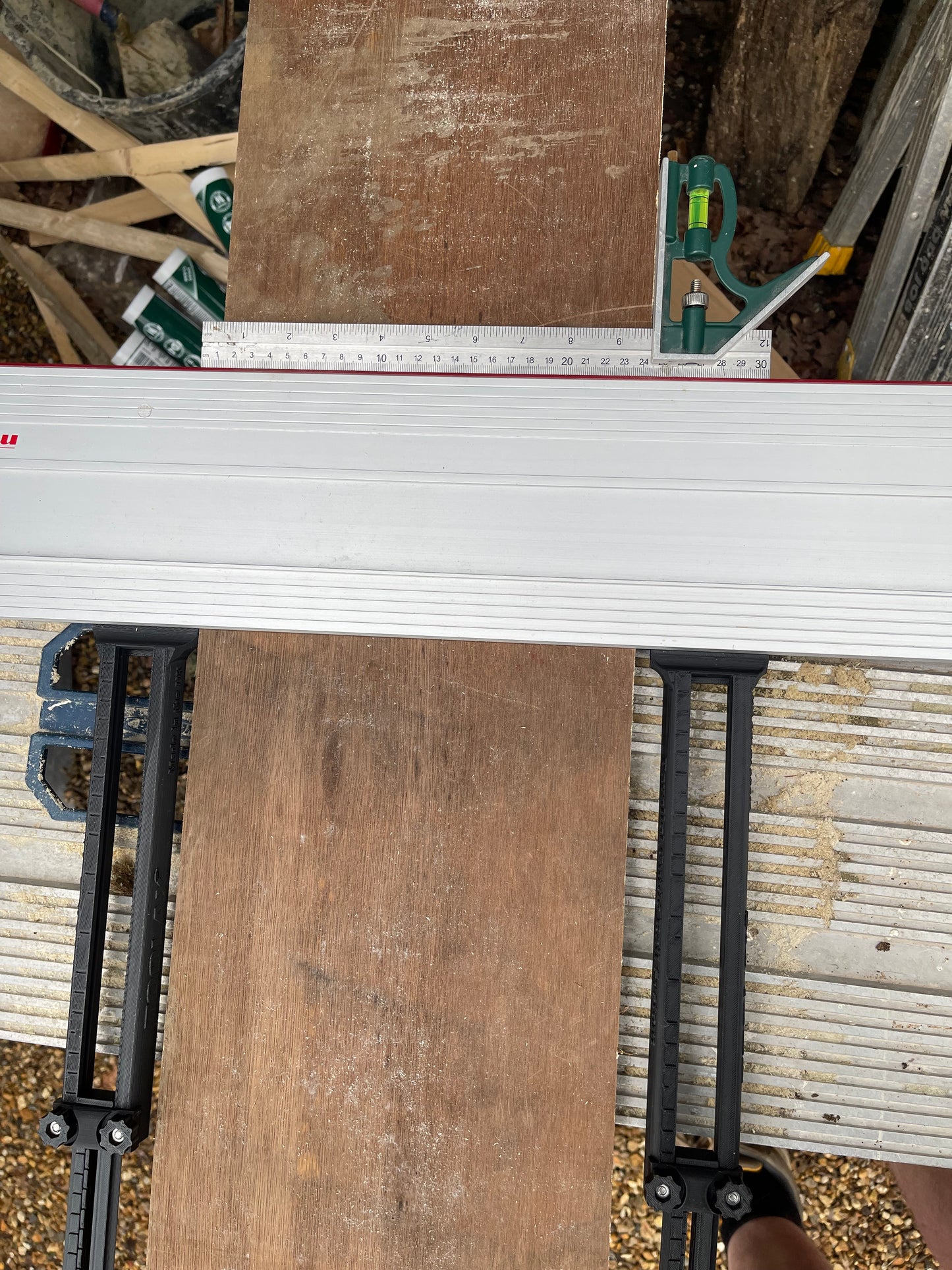 TOOLAX Parallel Guide rail system compatible with Mafell/ Bosch