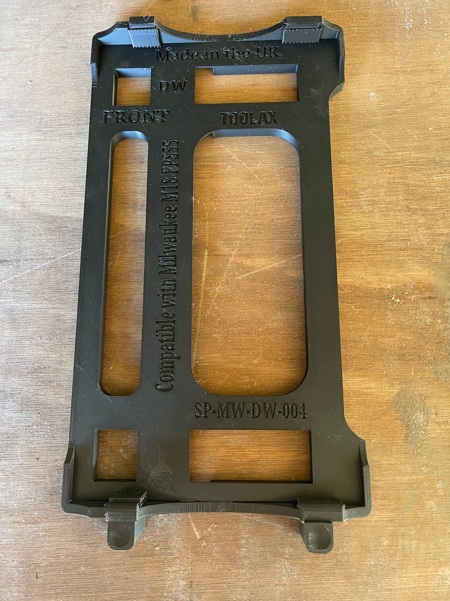 TOOLAX Guide Rail Adapter Base – Cut Perfect 45° & 90° Angles compatible with Milwaukee M18 FPS55 – Fits Dewalt Guide Rails