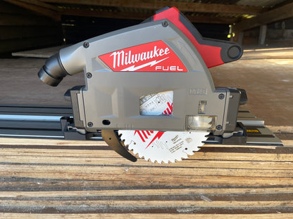 TOOLAX Guide Rail Adapter Base – Cut Perfect 45° & 90° Angles compatible with Milwaukee M18 FPS55 – Fits Dewalt Guide Rails
