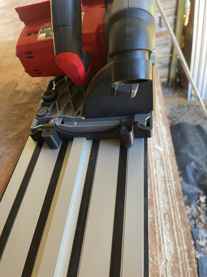 TOOLAX Guide Rail Adapter Base – Cut Perfect 45° & 90° Angles compatible with Milwaukee M18 FPS55 – Fits Dewalt Guide Rails