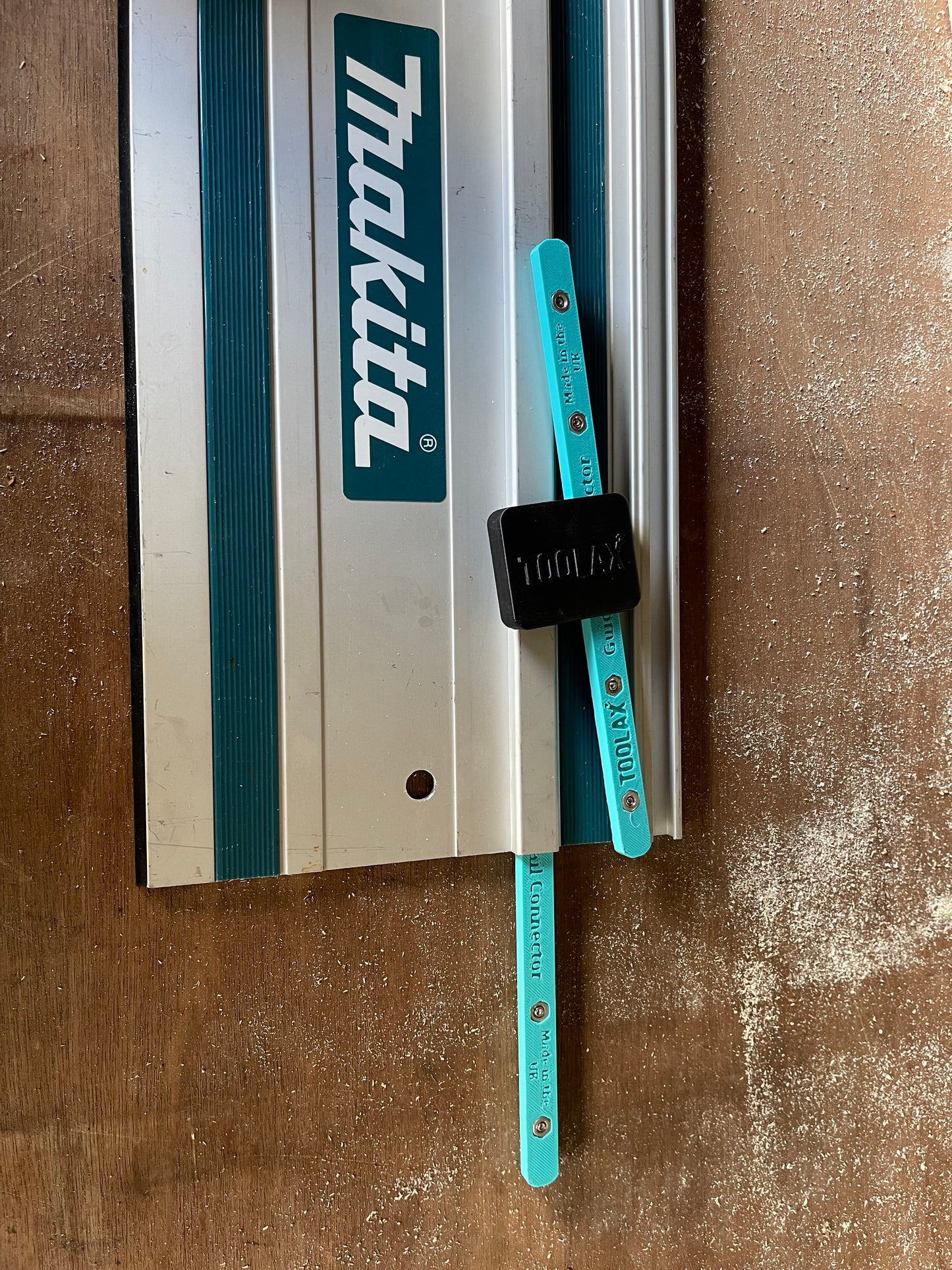 TOOLAX Guide Rail Connector compatible with Makita
