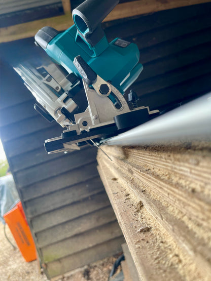 Makita DHS660 / XSH04 Adaptor base supports 90° and 45° cuts for Makita/Milwaukee/Festool/Evolution Guide rails