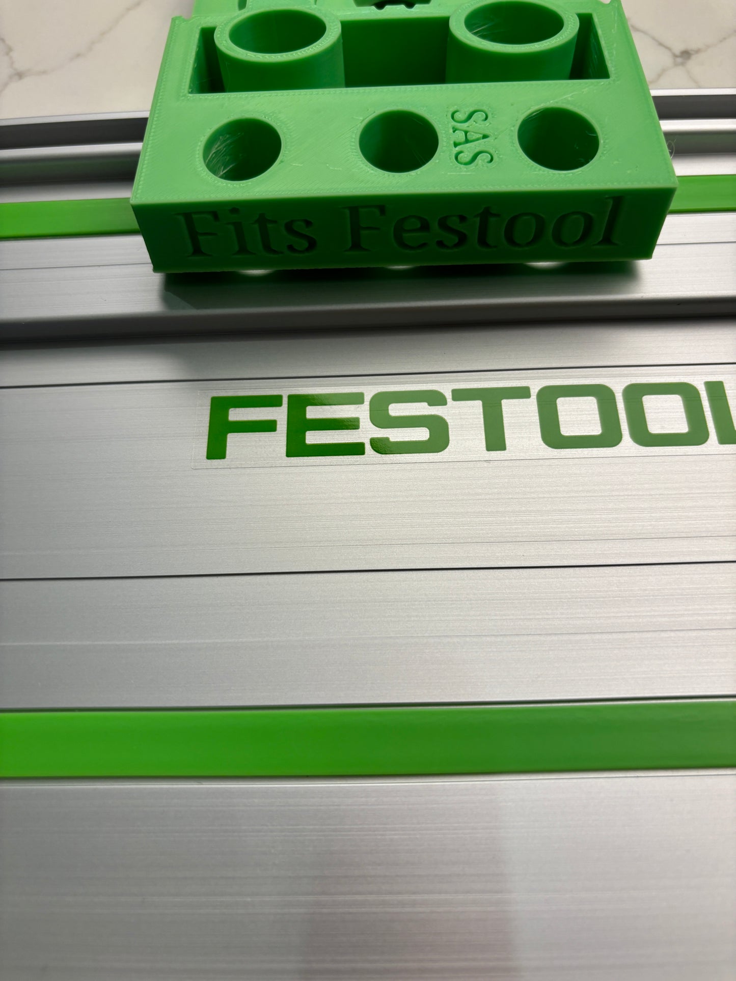 Toolless Large 90 Degree Angle Guide Rail Stop to Fit Festool Guide Rails