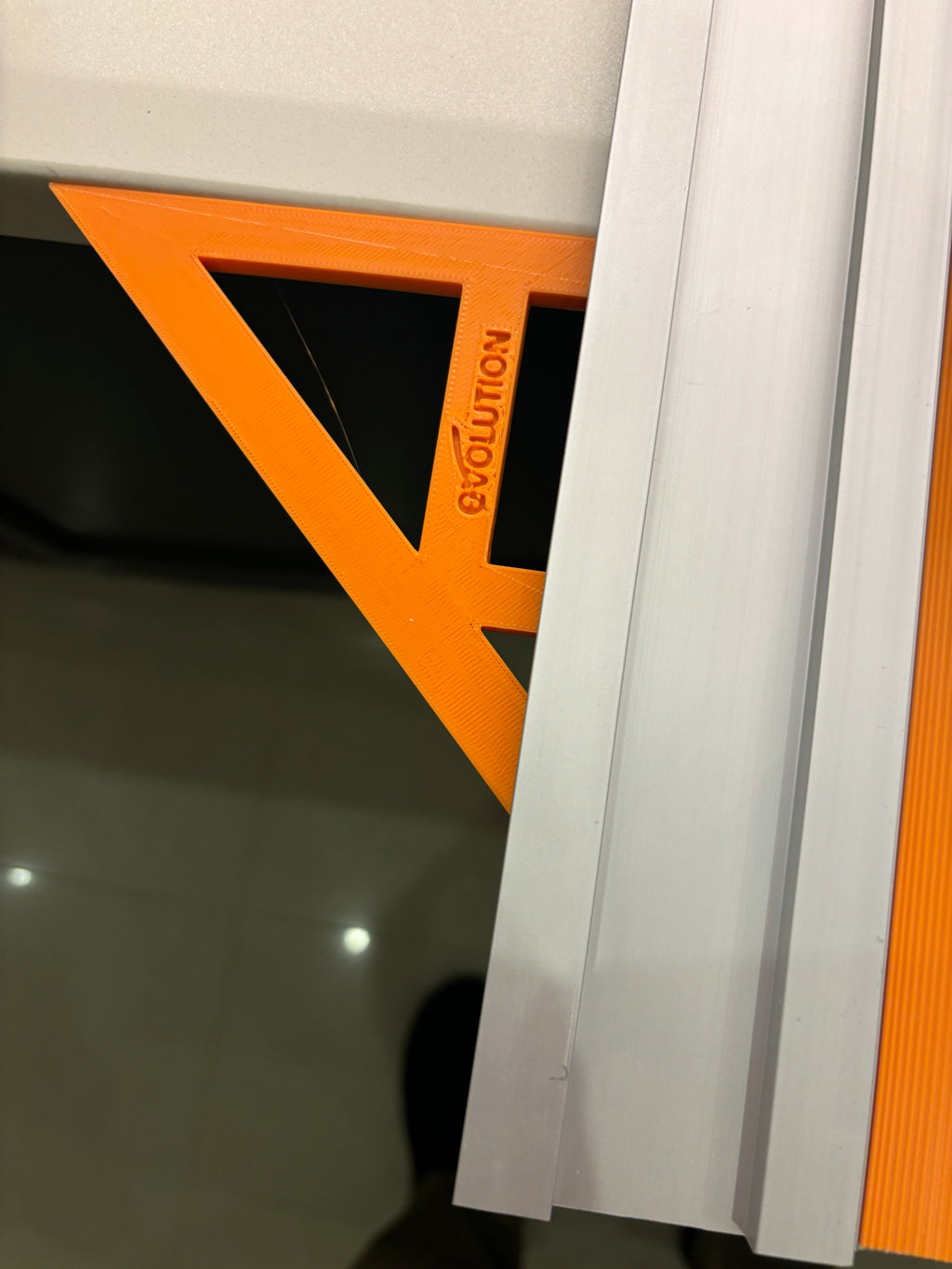 Evolution 45 & 90 Degree Large Angle Bevel Guide Rail Stop