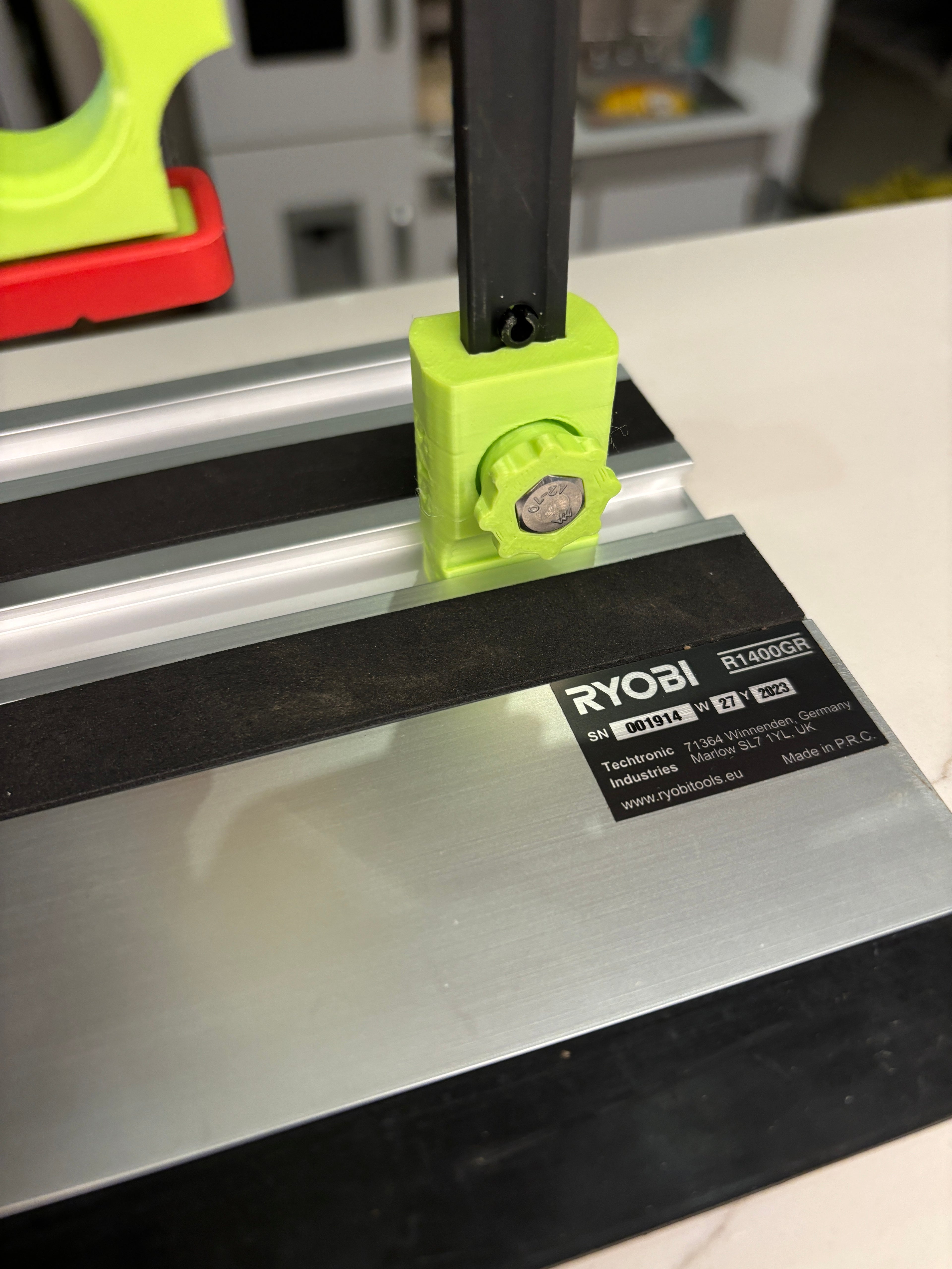 Ryobi track saw guide rail clamp adaptor feet - to fit Bessey Clamp (PAIR) 2x