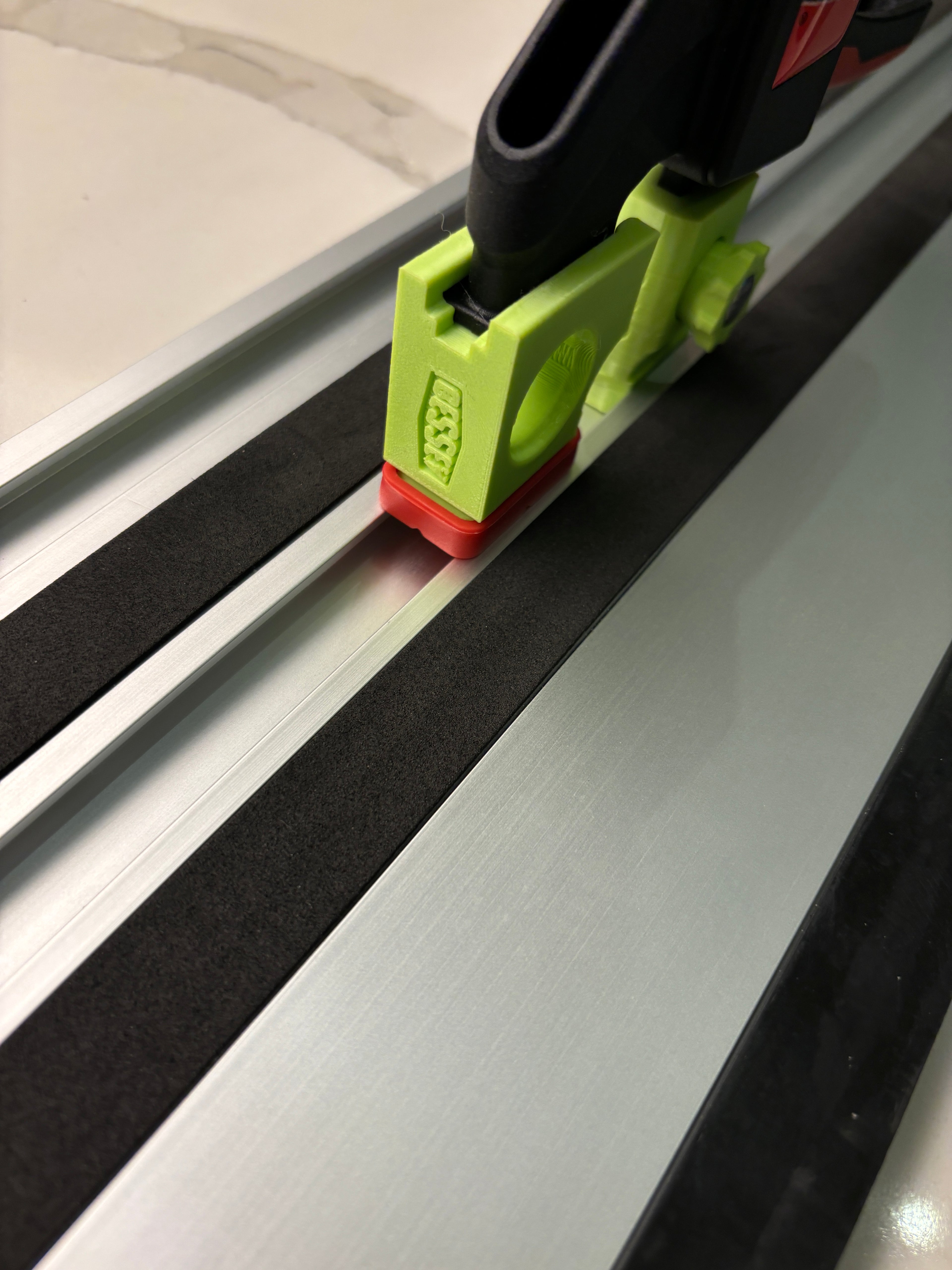 Ryobi track saw guide rail clamp adaptor feet - to fit Bessey Clamp (PAIR) 2x