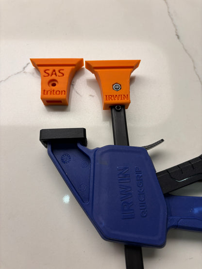 TOOLAX Adaptor Set (2-Pack) – Fits Triton Guide Rail - Irwin Quick-Grip Clamps