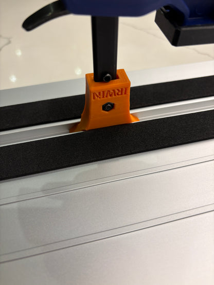 TOOLAX Adaptor Set (2-Pack) – Fits Triton Guide Rail - Irwin Quick-Grip Clamps