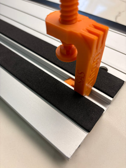 All in One Clamp G Style -compatible with Triton track saw guide rail