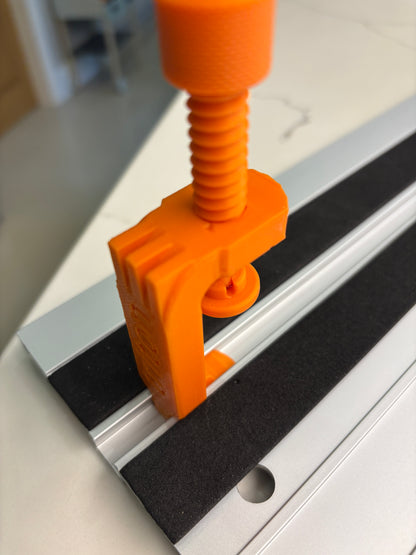 All in One Clamp G Style -compatible with Triton track saw guide rail