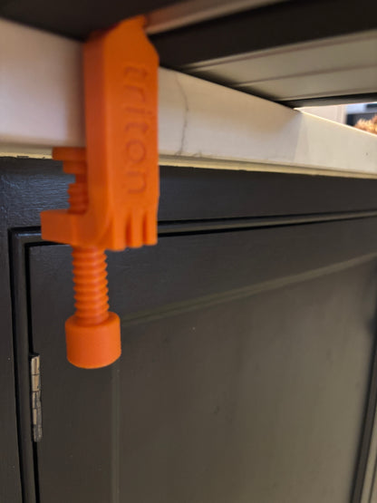 All in One Clamp G Style -compatible with Triton track saw guide rail