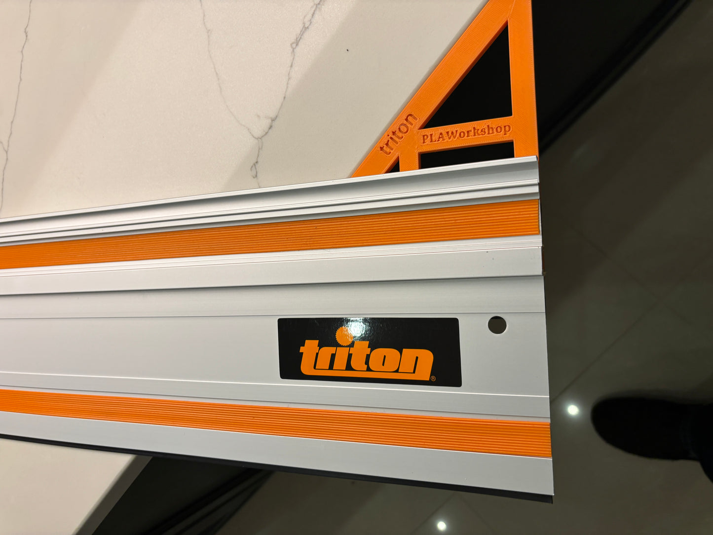 Triton 45 & 90 Degree Large Angle Bevel Guide Rail Stop