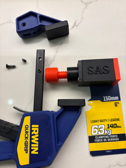 Irwin Quick-Grip Edge Clamp Accessory for Trim edging or Veneer Crafting Project