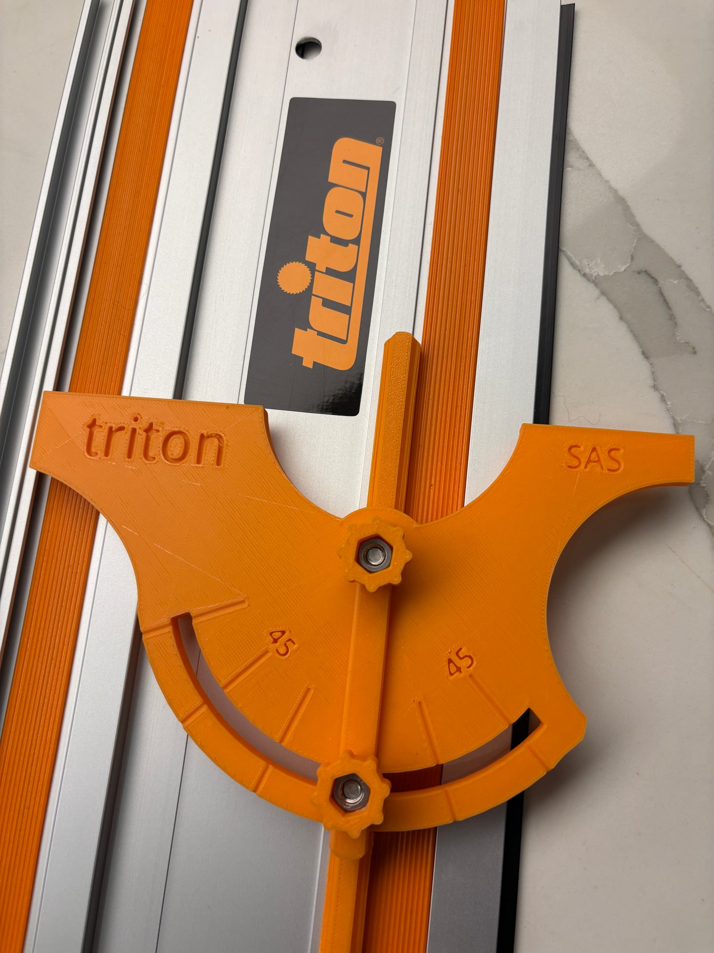 Triton Fully Variable Adjustable Angle Guide Rail Fence Attachment