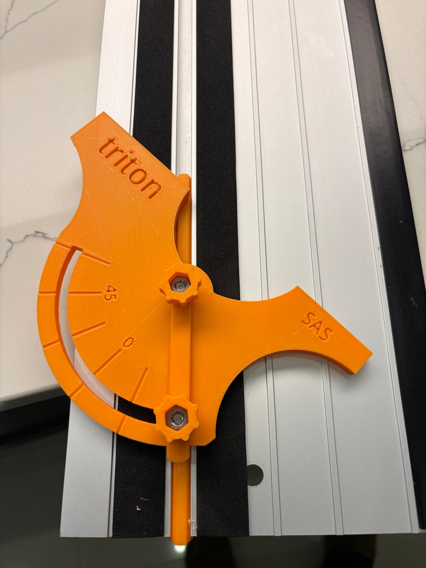 Triton Fully Variable Adjustable Angle Guide Rail Fence Attachment