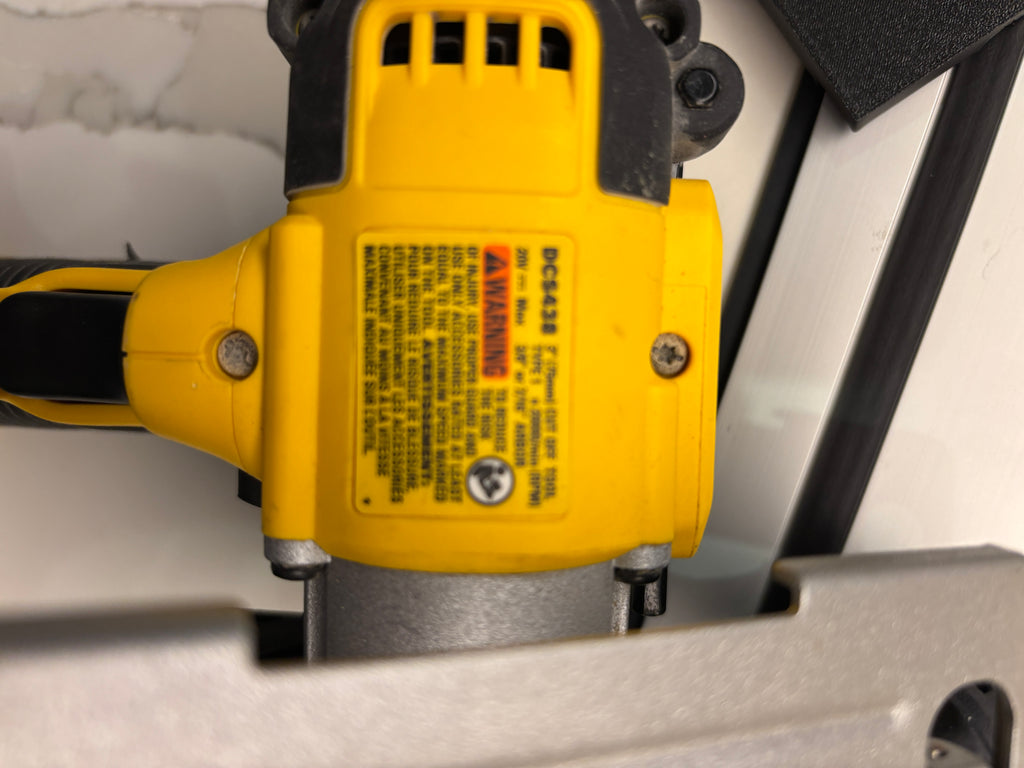 Dewalt DCS438 Adaptor base / Skid plate for Circular Saw to fit Dewalt Guide rail