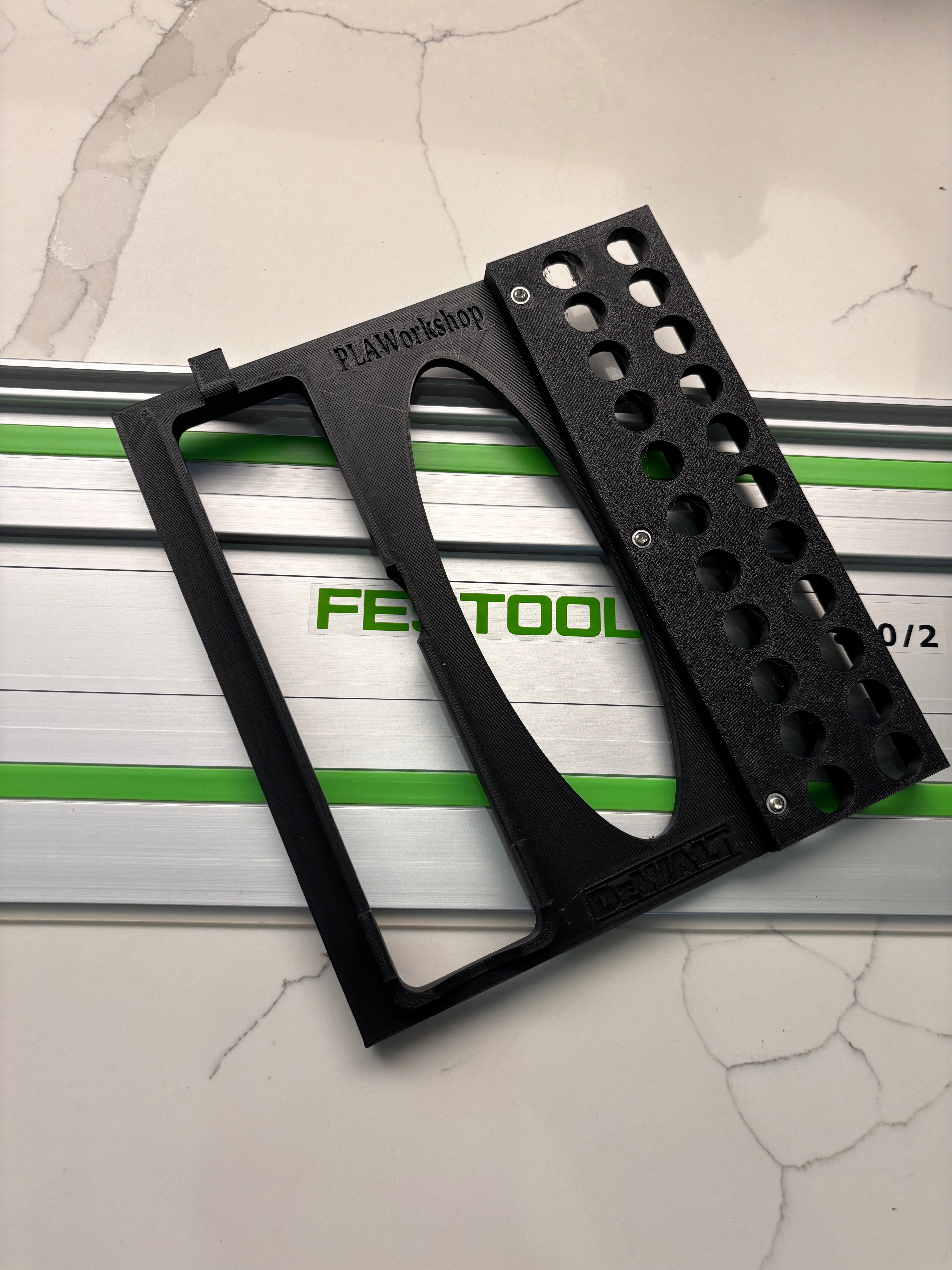 Dewalt DCS391 / DCS565 Adaptor base / Skid plate for Circular Saw to fit Festool Guide rail