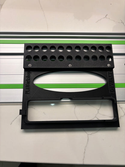 TOOLAX Adapter Base / Skid Plate / Shoe for DeWalt DCS391 / DCS565 – Fits Festool Guide Rail