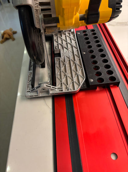 TOOLAX Adapter Base / Skid Plate / Shoe for DeWalt DCS391 / DCS565 – Fits Milwaukee Guide Rail