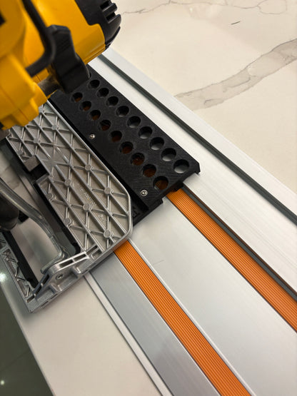 TOOLAX Adapter Base / Skid Plate / Shoe for DeWalt DCS391 / DCS565 – Fits Evolution Guide Rail