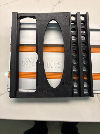 TOOLAX Adapter Base / Skid Plate / Shoe for DeWalt DCS391 / DCS565 – Fits Evolution Guide Rail