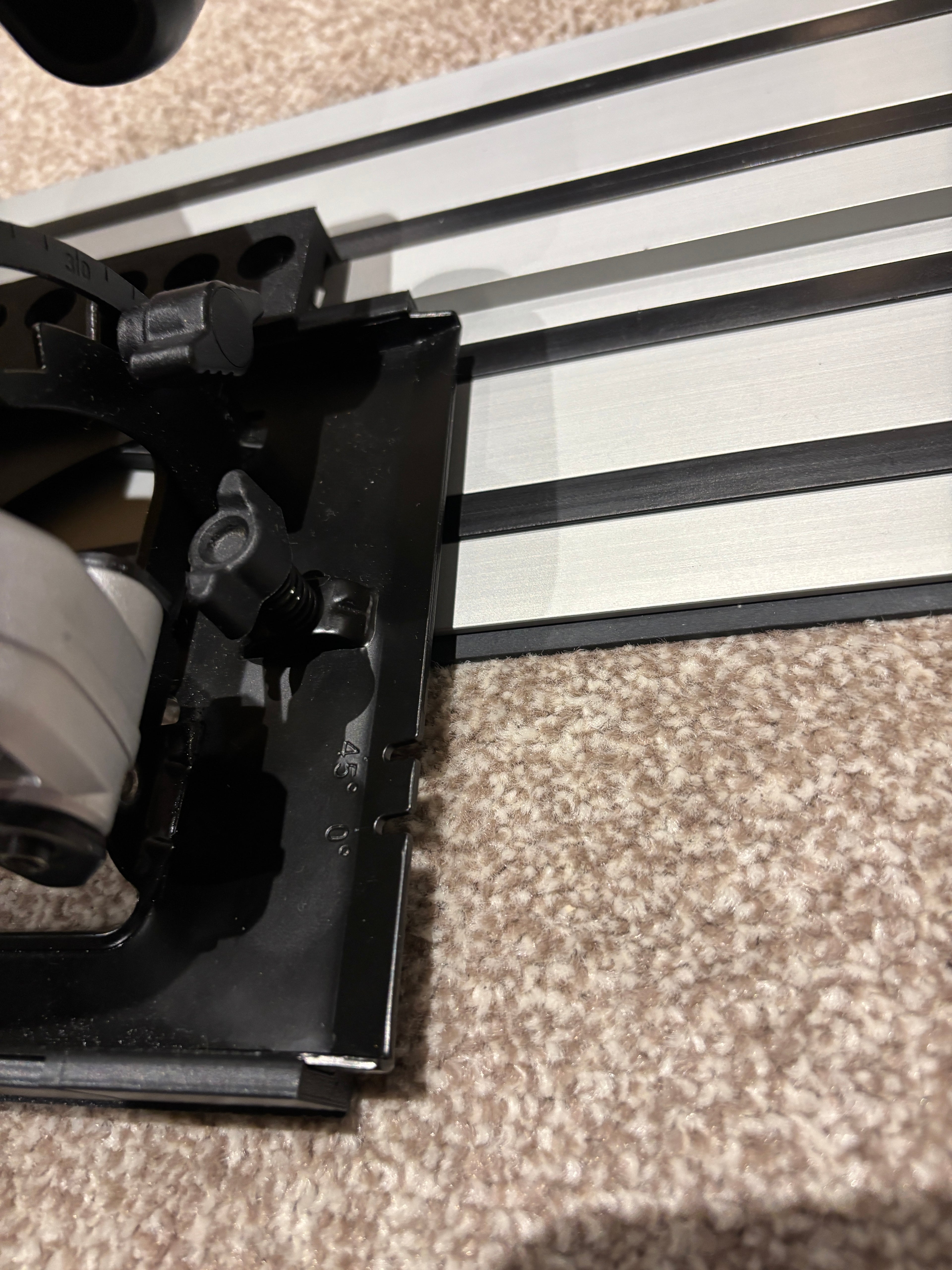 Dewalt DWE560 Adaptor base / Skid plate for Circular Saw to fit Dewalt Guide rail